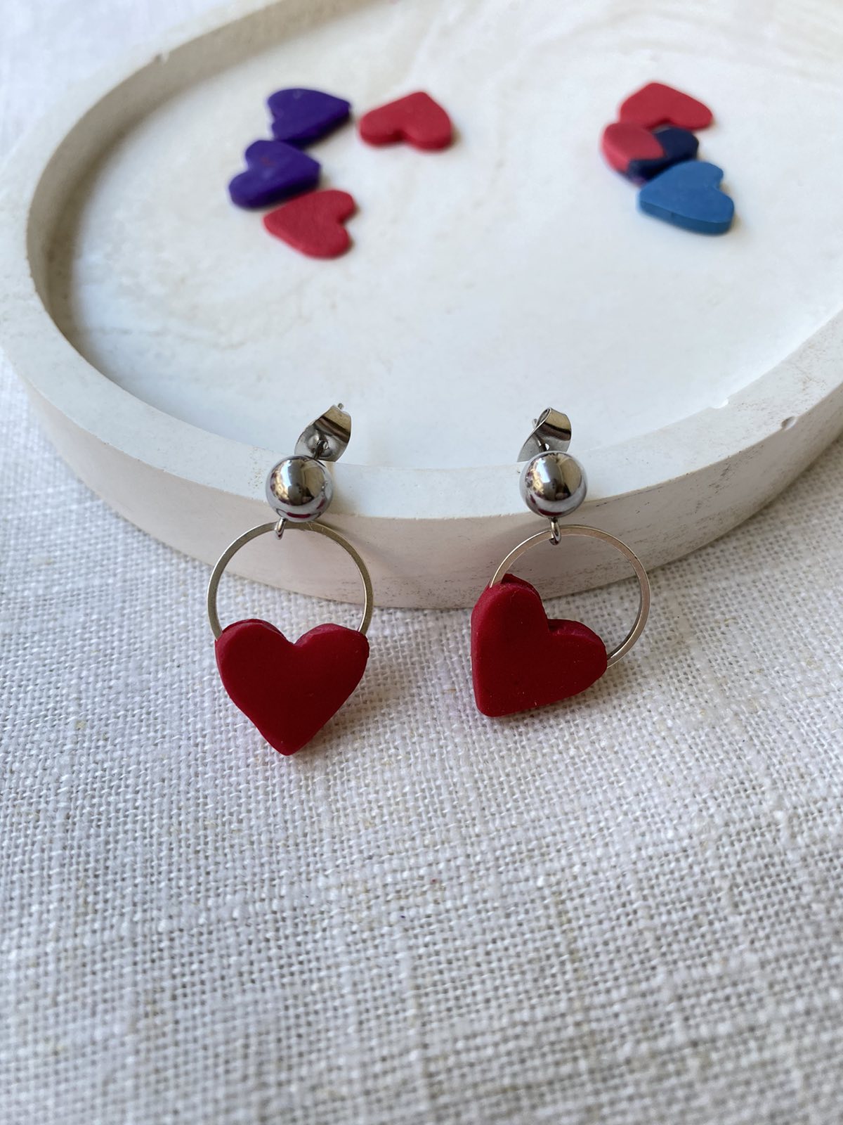 Mini Heart shape Earrings 