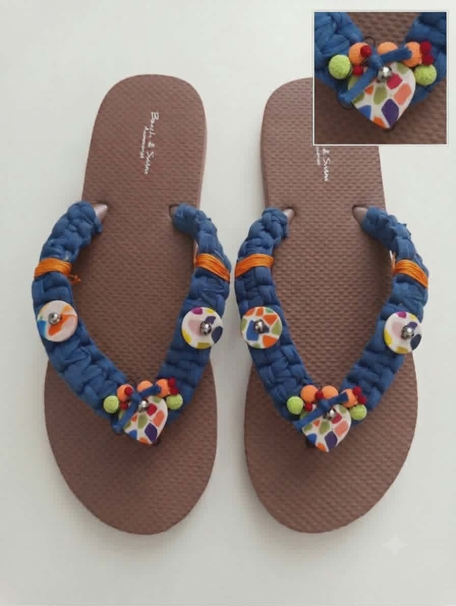 Flip Flop Happy Clay Καφέ