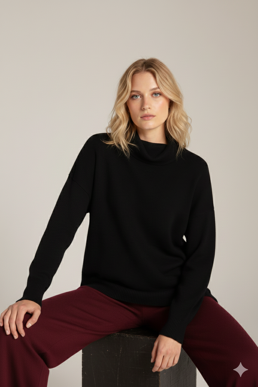 Μαύρο Ζιβάγκο Πουλόβερ