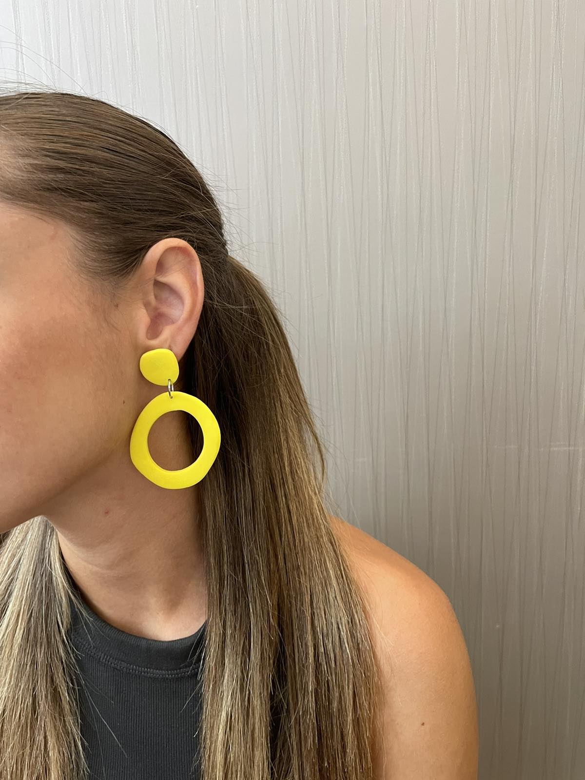 Athena Clay Earrings 
