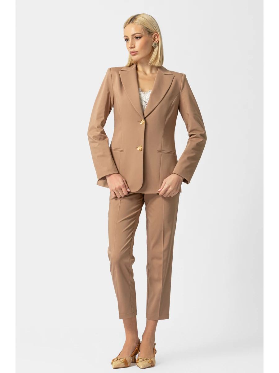 Παντελόνι Κάμελ καμπαρντίνα