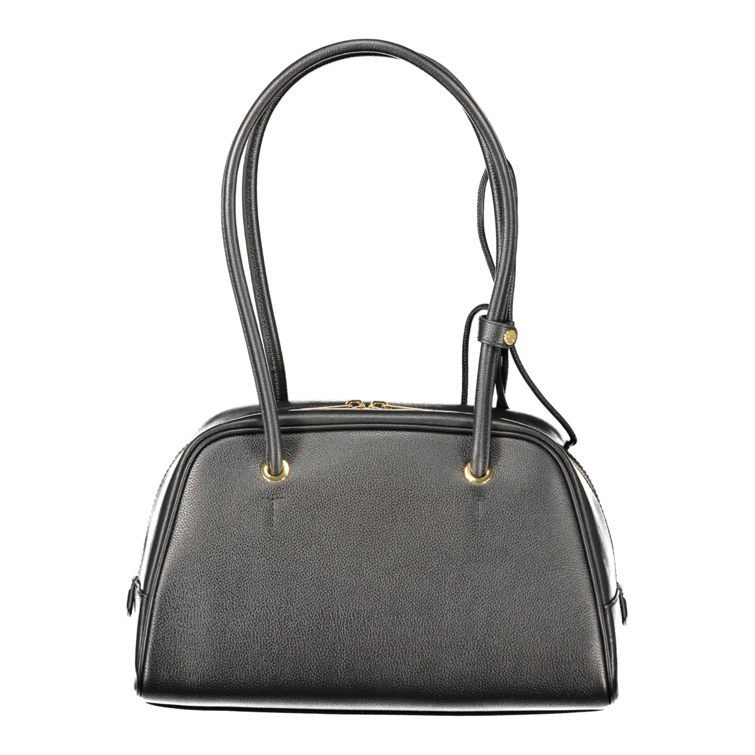 Furla Olivia M Boston Μαύρη Δερμάτινη Τσάντα