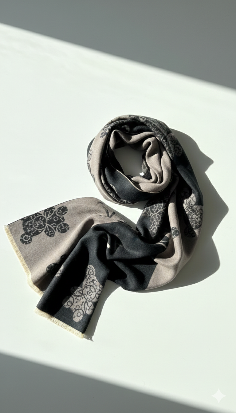 Φουλάρι Διχρωμο