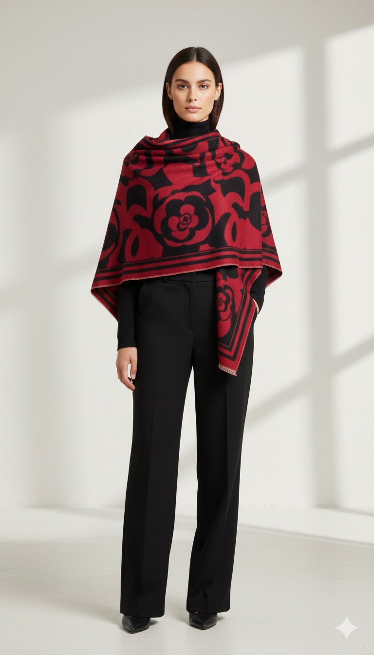 Γυναικείο Χειμωνιάτικο φουλάρι 