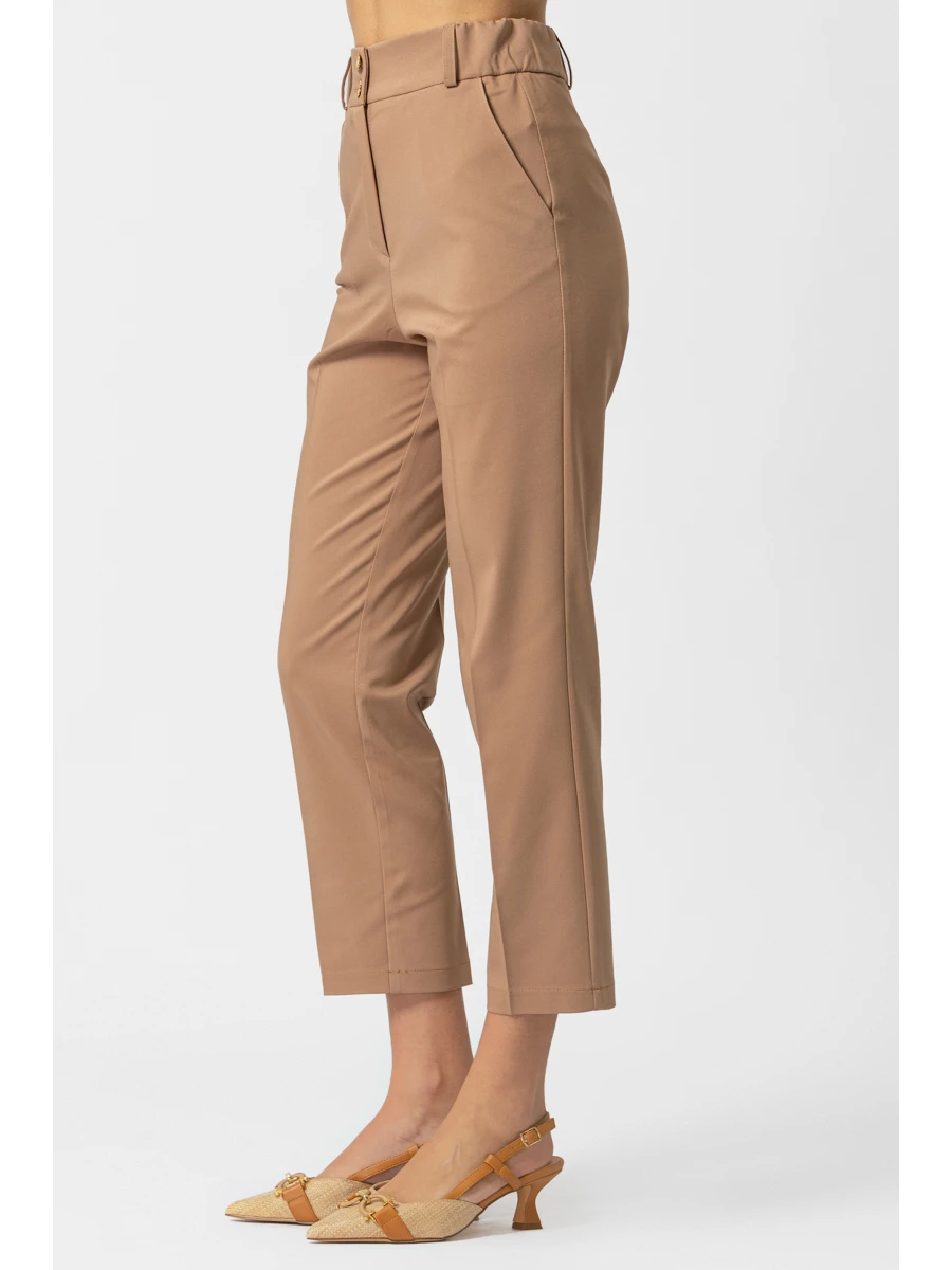 Παντελόνι Κάμελ καμπαρντίνα