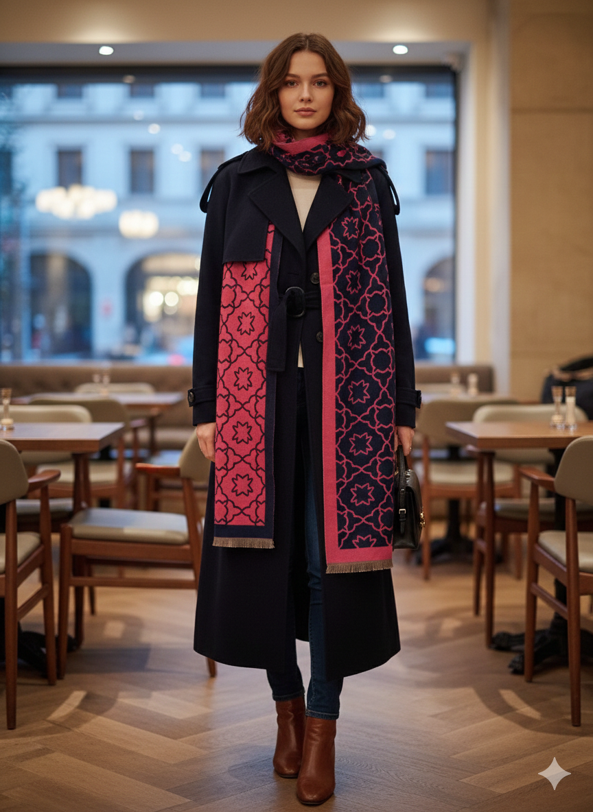 Γυναικείο Χειμωνιάτικο φουλάρι 