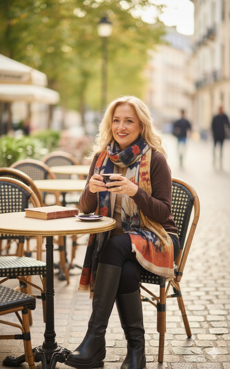 Γυναικείο Χειμωνιάτικο φουλάρι 