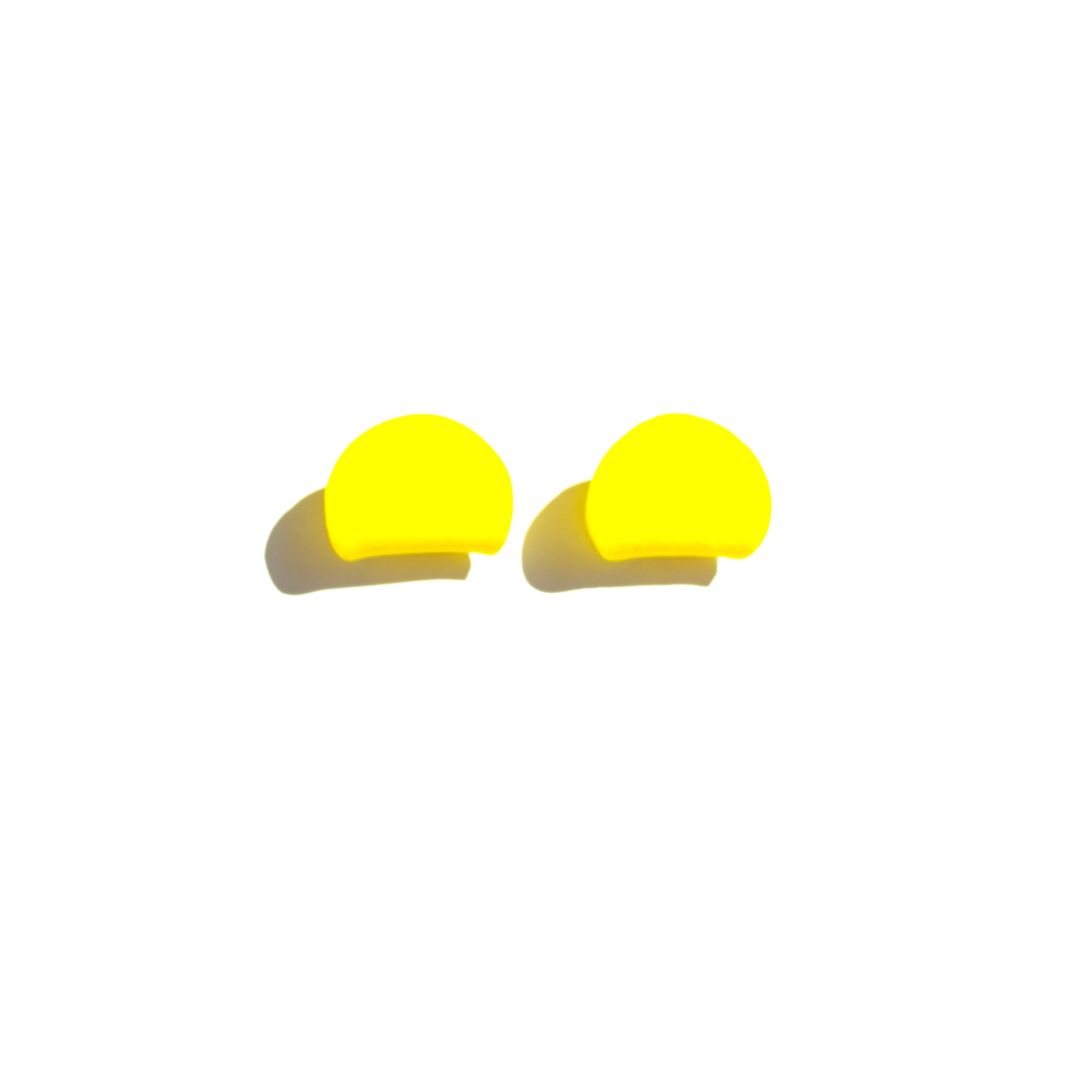 Livia Clay Earring Yellow