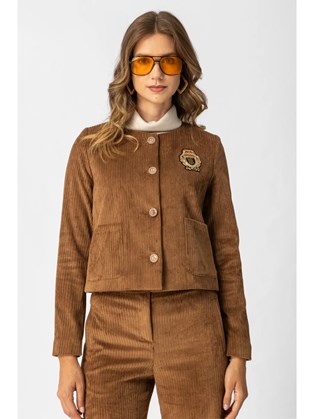 Κοντό Σακάκι Κοτλέ 