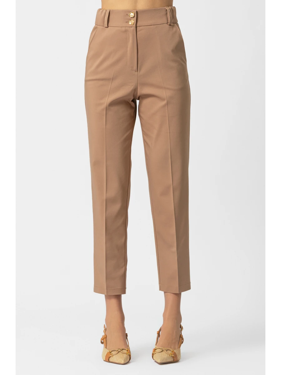 Παντελόνι Κάμελ καμπαρντίνα