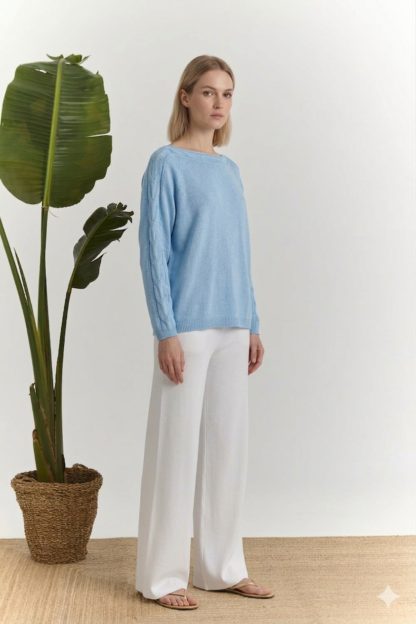 ΠΟΥΛΟΒΕΡ ΜΕ ΣΧΕΔΙΟ ΓΑΛΑΖΙΟ 