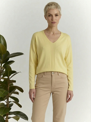 Πουλόβερ με λαιμόκοψη V Βεραμάν 