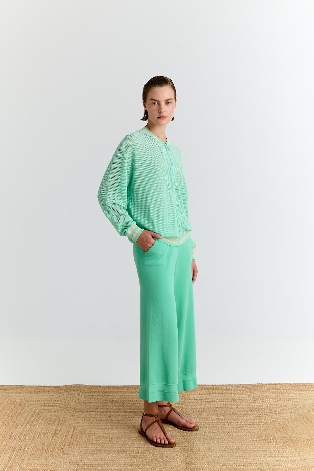 Πλεκτό Πανωφόρι με Φερμουάρ Marina V Paris