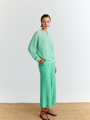 Πλεκτό Πανωφόρι με Φερμουάρ Marina V Paris